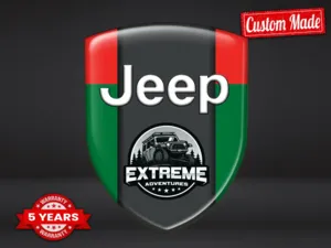 Jeep Adesivi Lunotto Auto Racing Premium Drift